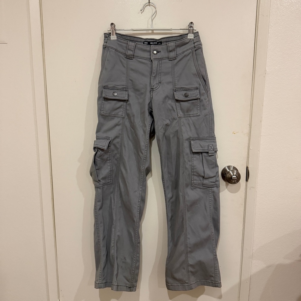 Hollister Low Waist Slate Cargo Pants 23 000